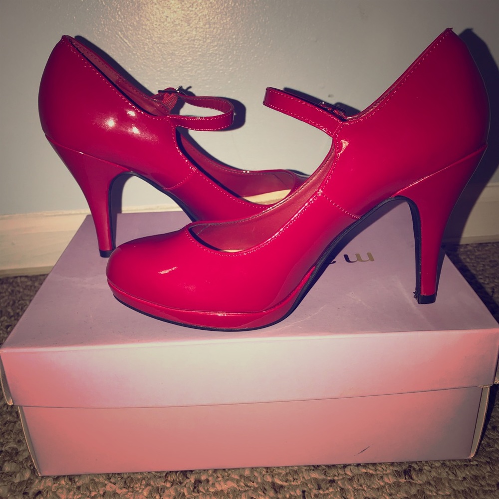 Hot Red high heels!